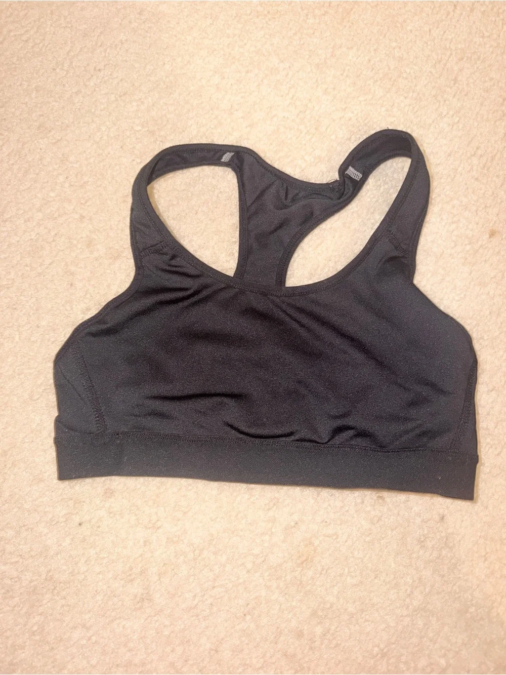 Everyday Racerback Sports Bra - Black